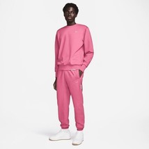 NWT mens XXL nike Dri FIT Standard Issue cuffed Basketball Pants Pink CK... - $71.24