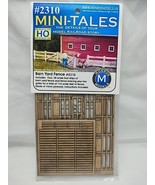 Mini-Tales Barn Yard Fence #2310 Ho Scale 1:87 Monroe Models - $14.84