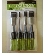 PITTSBURGH 4 PC. CHISEL SET WITH 1/4&quot;, 1/2&quot;, 3/4&quot; AND 1&quot; - $27.15 CAD