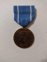 UNITED NATIONS SERVICE MEDAL FULL SIZE FROM PRIVATE COLLECTION CONSIGNMENT - $13.86