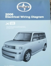 2006 Scion xB Xb Electrical Wiring Diagram Troubleshooting Manual EWD EV... - $49.95