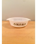  Vintage 60s Anchor Hocking 1qt casserole - Meadow Green pattern #436 - $30.08 CAD