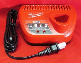 MILWAUKEE GENUINE M12 48-59-2401 12V 3.0A LITHIUM LION BATTERY CHARGER -... - £7.33 GBP