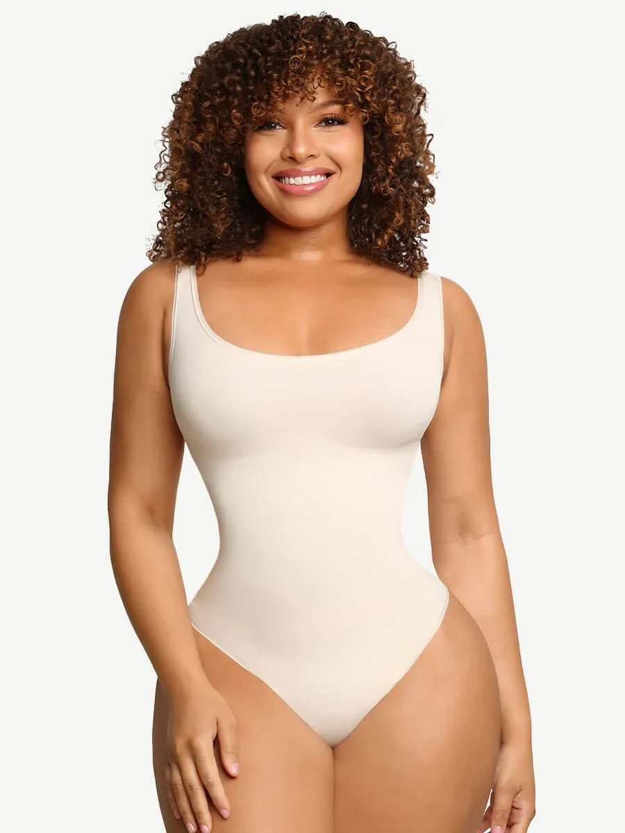 Seamless Shaper Tank Thong Bodysuit - $44.99