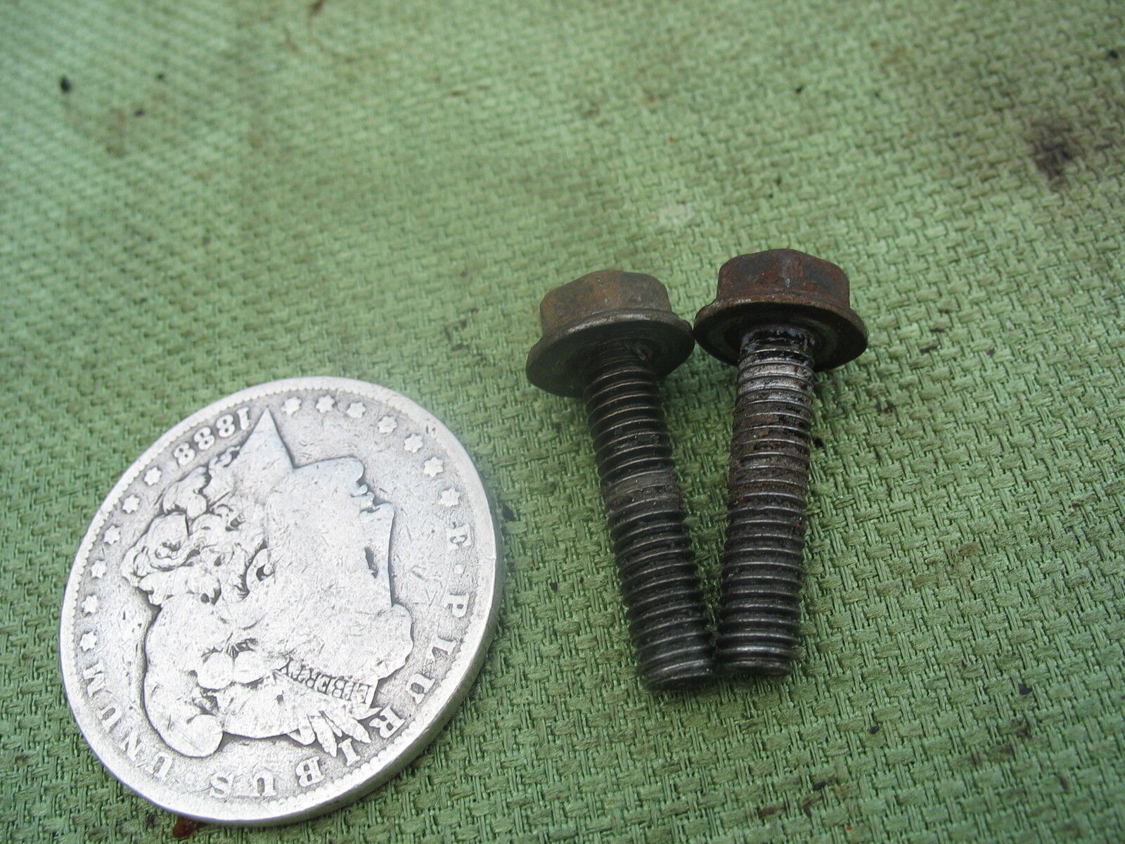 STARTER BOLTS 1988 88 KAWASAKI MULE 1000 KAF450 KAF 450 - $8.42