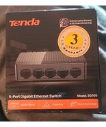 Tenda SG105, 5-Port Gigabit Switch, Unmanaged Home Network Switch Hub, O... - $14.95