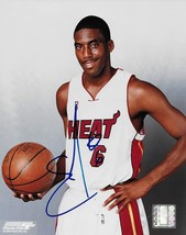 Eddie Jones Miami Heat signed basketball 8x10 photo COA, - £50.63 GBP