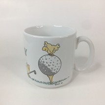 BEVVY Golf Coffee Mug Foreplay Golfers Golfing Cup Dad Man Gift Art by Guhl - $12.89