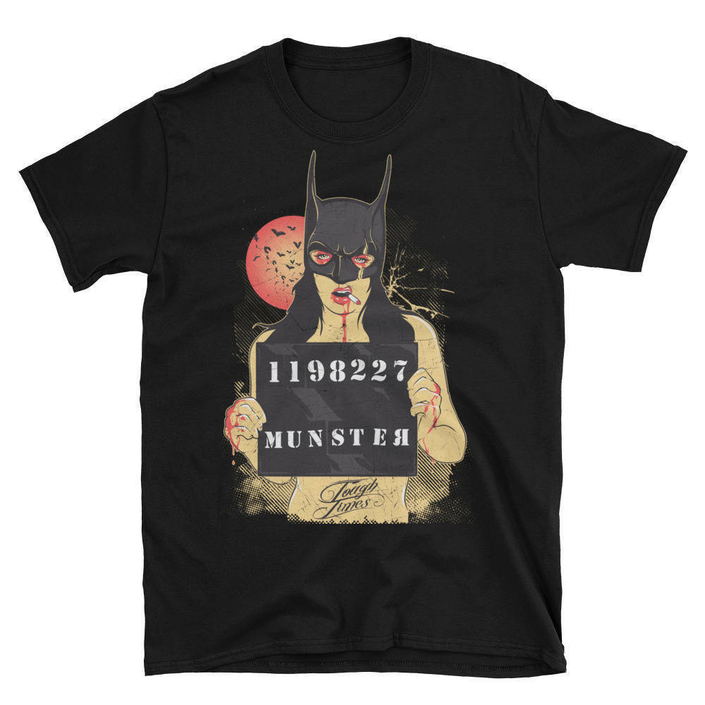 Elliz Clothing Elliz Clothing's Bat Girl Mugshot Unisex T-Shirt Item image 3