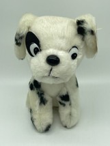 Walt Disney 101 Dalmations Patch Puppy Dog Plush 7&quot; Canasa Trading Sitting VTG - £7.22 GBP