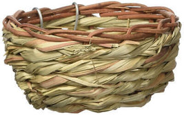 Natural Fiber Bamboo Nest for Canaries by Prevue: Safe, All-Natural Breeding Env - £3.06 GBP+