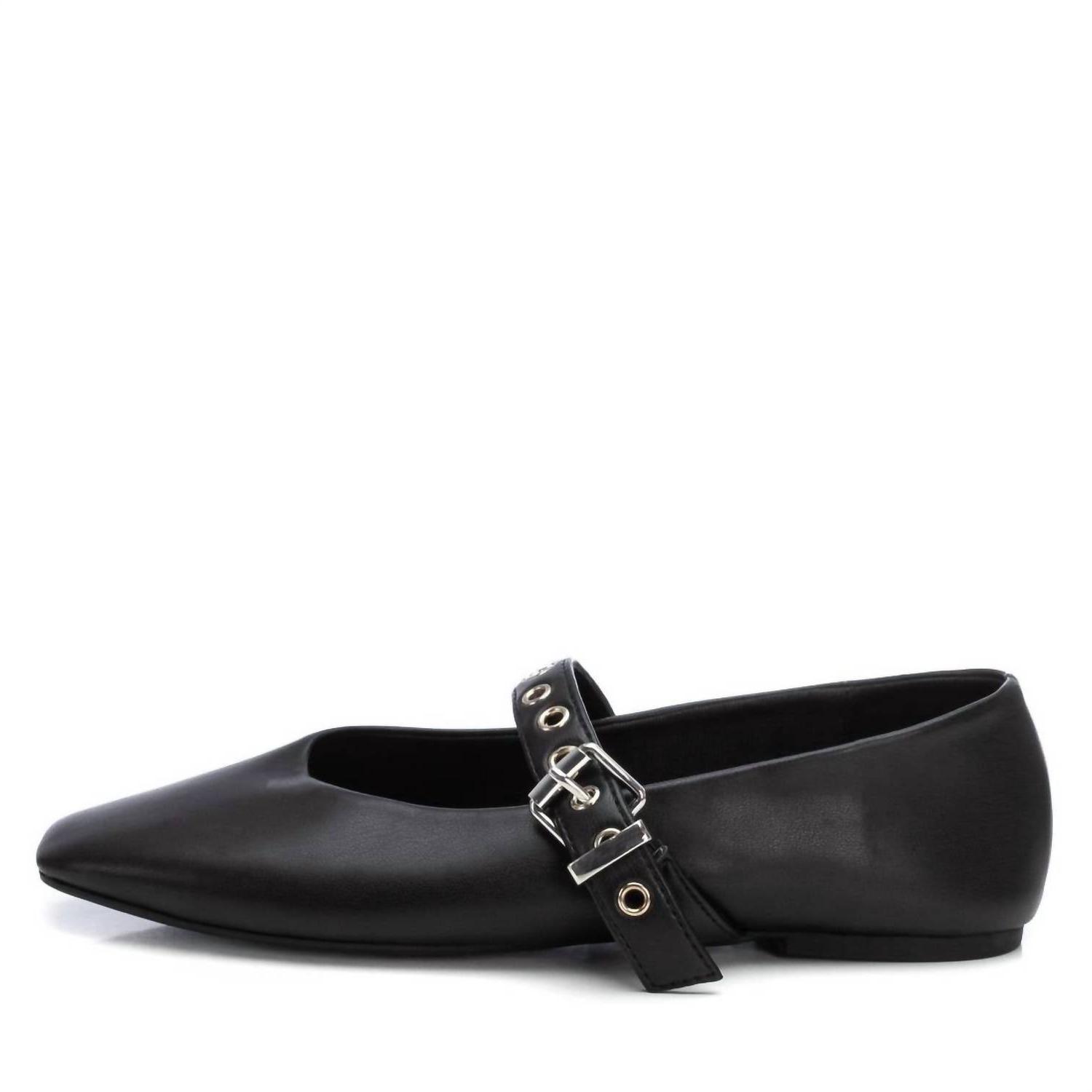 Xti Women&#39;s Ballerinas Shoes Black - $69.00