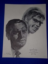 Fredric March Academy Award Portrait Print Vintage 1962 Volpe Jeckyll an... - $227.89 MXN