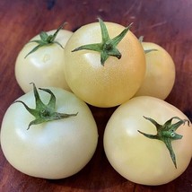 50+ Seeds White Cherry Tomato Tomatoe Vegetable Garden Edible Canning Fr... - $8.94