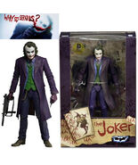 NECA DC Comics Batman Dark Knight Heath Ledger Joker 7&quot; Action Figure To... - $513.45 MXN