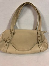 Cole Haan Village H05 Satchel Handbag Beige Pebble Leather NWOT - £76.75 GBP