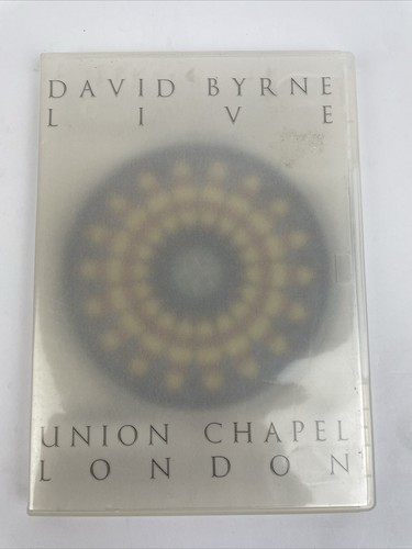 David Byrne - Live at The Union Chapel London (DVD Video, 2004) Mint Disc - $15.83