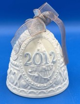 LLADRO PORCELAIN ANNUAL 2012 CHRISTMAS BELL ORNAMENT #1018359 (NO BOX) P... - $32.61