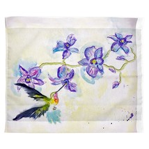 Betsy Drake Hummingbird &amp; Clematis Outdoor Wall Hanging 24x30 - £39.46 GBP