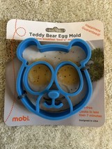 NEW Mobi Teddy Bear Blue Silicone Egg Mold  - £5.00 GBP