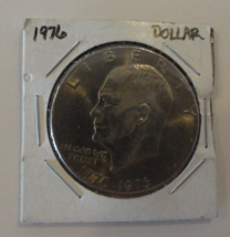 1976 Silver Dollar Eisenhower Bicentennial Coin - £18.11 GBP