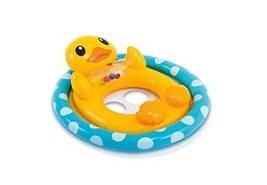 Intex Inflatable See Me Sit Animal Pool Float Ride for Age 3-4 (Duck) - $15.99