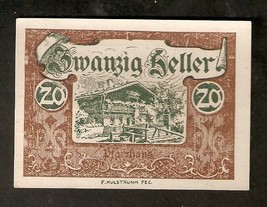 Austria Gutschein d. Gemeinde WALD 20 heller 1920 Austrian Notgeld banknote - $3.92