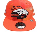 Denver Broncos New Era NFL 9FIFTY Snapback Hat Tie Dye One Size NEW Fast... - £19.50 GBP