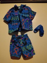 Vtg 1992 Mattel Glitter Beach Ken Outfit   Excellent Pre-owned Condition - $24.74