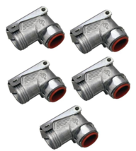 Flex Angle Connector 1/2&quot; D Die-Cast Zinc - SIGMA 49816 ProConnex (5-PACK) - $22.76