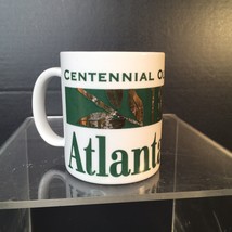 Atlanta Olympics 1996 Coffee Mug Tea Cup Centennial Games Green And Gold - £9.62 GBP