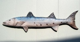Barracuda wall fish carving cast - $40.70