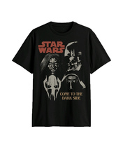 Men&#39;s Star Wars Villains Black Graphic T-Shirt - £24.41 GBP