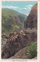 Million Dollar Highway Between Ouray and Silverton Colorado CO Postcard D60 - £4.71 GBP