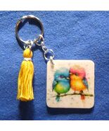 Love Birds - Cute Handmade Keychain  - $15.00
