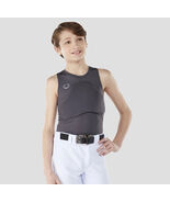 Evoshield Youth Large Protective Baseball Chest Guard Shirt Stretch grey - €25,75 EUR