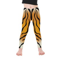 Little Girls&#39; Tiger Stripes All Over Print Legging - $28.75 CAD