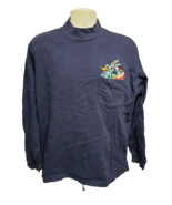 Looney Tune Characters Bugs Bunny Tweety Donald Taz Adult Blue XL TShirt - £14.80 GBP