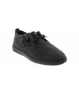 Woz Men's Robbie Washed Casual Slip On Shoe, Washed Black, Size 8 - $59.35