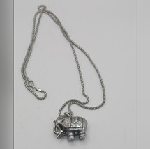 ATI Indonesia Sterling 925 Silver Bali Elephant Pendant necklace - $45.00