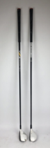 LEFT HAND Lot Of 2 TaylorMade Rescue 3, 4 Hybrid Set R Flex Graphite Shaft LOOK - £38.59 GBP