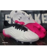 Adidas Copa Sense .1 FG White/Shock Pink Soccer Cleats FX1979 Jr Kid You... - $166.15 CAD