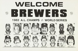 1982 Milwaukee Brewers 8X10 Photo Baseball Picture Mlb Champs - $4.94