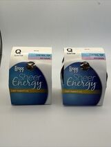 2 pack Leggs Sheer Energy 91732 Q SUNTAN Anti Cellulite Control Top Pant... - $15.72