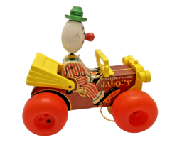 Toy Fisher Price Jalopy Pull Toy  No 724 Made in USA Vintage - £11.77 GBP