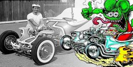 Big Daddy Ed Roth / Rat Fink Metal Sign - $69.95