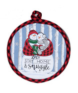 Kay Dee designs kitchen oven mitt Cuddle weather snowman H6292 Christmas - $167.38 MXN