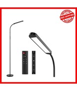 Elegant LED Floor Lamp with Remote &amp; Touch Control – 5 Adjustable Bright... - $84.01 CAD
