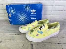 Adidas Court Rallye Slip On Disney Princess Tiana Youth Girls Sneakers Shoes 5.5 - £36.01 GBP