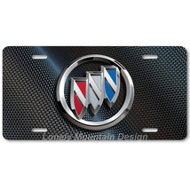 Buick Inspired Art on Carbon FLAT Aluminum Novelty Auto Car License Tag Plate - £14.08 GBP
